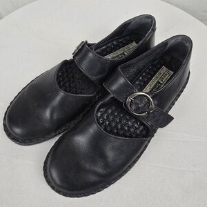 Josef Seibel Black Air Massage Sole Shoes Sz 38/7-7.5